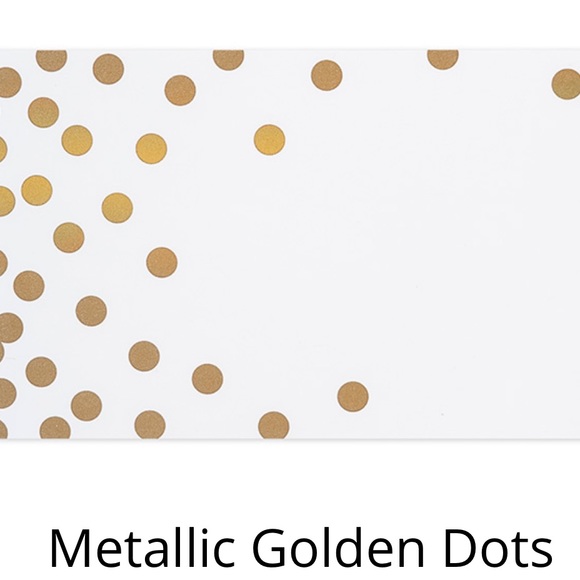 50 Golden Dots Enclosure Cards CLEARANCE - Picture 4 of 6